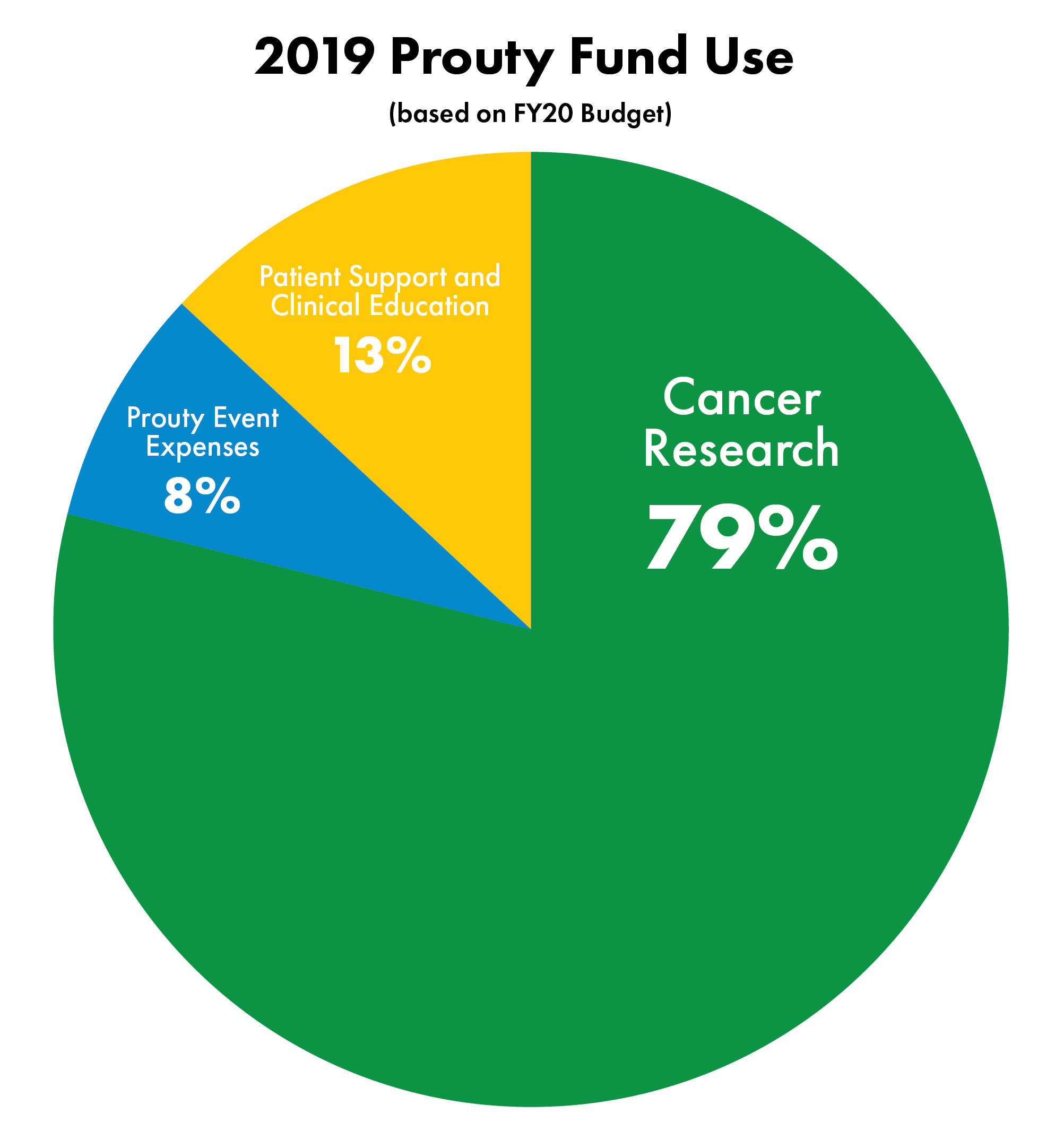 2019 Where The Money Goes Pie Chart