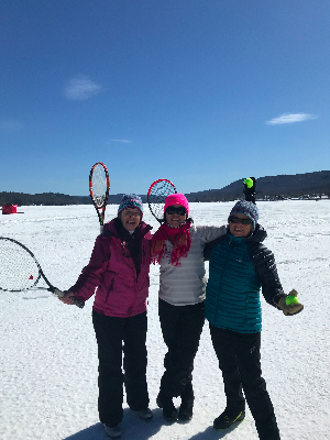 My Mascoma Lake Tennis Bouncers!