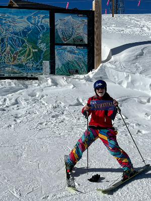 Skiing at Copper MT 31,599 vertical Feet for Virtual Prouty