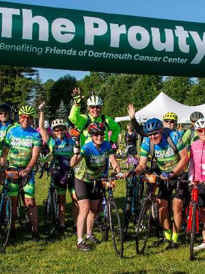 We walk/ride for our loved ones who have battled cancer, and for those across the borders who are struggling as well. We love the Prouty!