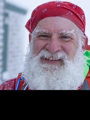 How can you not help Santa raise money for cancer services.