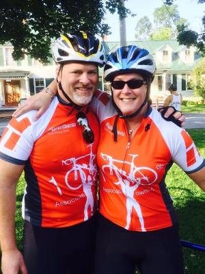 Rising for my wife, Jen Coombs. 3x survivor current warrior.'