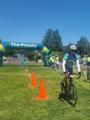 Crossing the Prouty Finish Line