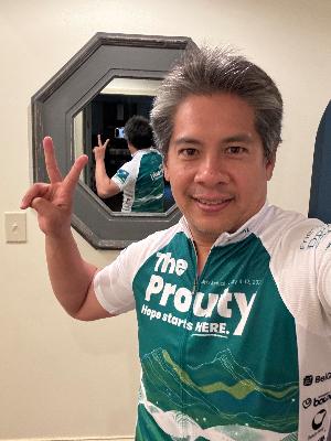 After a horrible crash 6 years ago, I am back riding to support the Dartmouth Cancer Center!