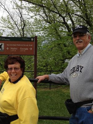 My parents were always the most supportive of us kids. They flew down to Harper's Ferry to visit me at the halfway point of my 2012 AT thru-hike