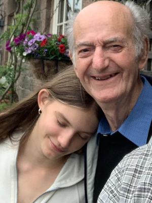 My Grandfather and I, who we lost to cancer this year.