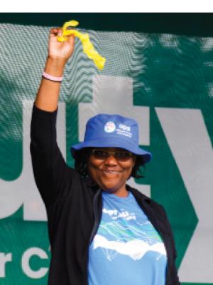 waving my yellow ribbon as a survivor