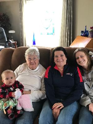 4 generations-miss Mom every day
