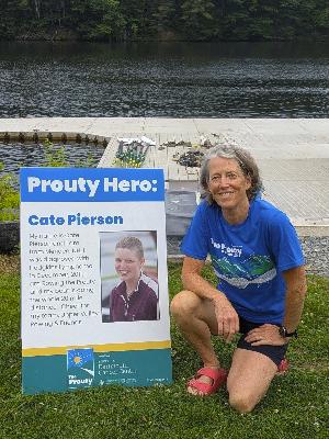 My Prouty Hero is 14 years cancer free thanks to the team at Dartmouth Cancer Center!